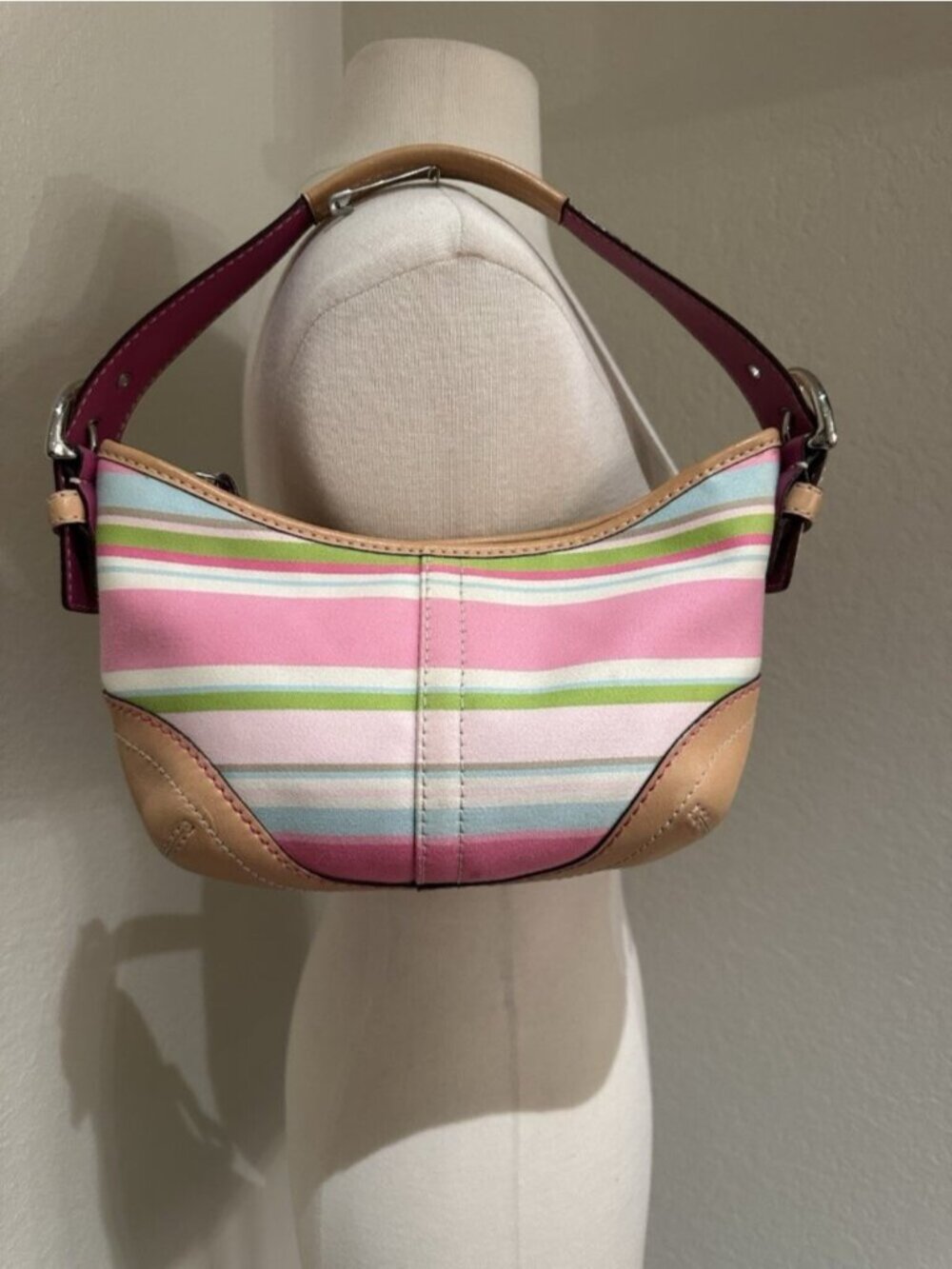 🔥RARE🔥 Vintage Coach Croissant SOHO Shoulder Hand Bag Y2K